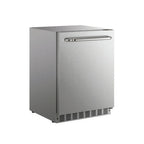 Thumbnail image #1 for Crown Verity Accessories CV-RF-1 Undercounter Outdoor Refrigerator, 5.1 cu. ft., Solid Stainless Steel Door, Bottom-Mounted Refrigeration