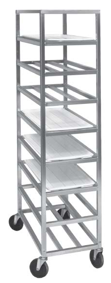 Product image #5 for Channel Manufacturing UPR8 Universal Aluminum Platter Rack, Standard Series, End Load, 8 Shelves