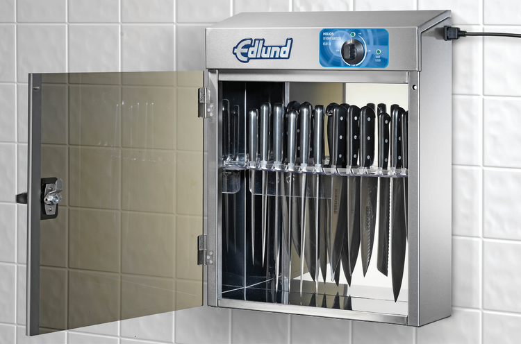 Product image #4 for Edlund Helios UV Knife Sterilizer Cabinet, Stainless Steel, 115V Countertop