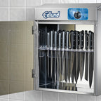 Thumbnail image #4 for Edlund KSUV-18 UV Knife Sterilizer Cabinet, Stainless Steel, Countertop, 12-Knife Capacity, Mechanical Timer