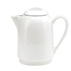 Thumbnail image #1 for 1880 Hospitality Tundra by Oneida® F1400000860 15 oz Bone White Porcelain Teapot with Lid 1 Dozen