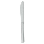 Thumbnail image #1 for Libbey Medium Weight Classic Rim 139 5262 Dinner Knife, 8-3/8", Fluted Blade, Solid Handle, 18/0 Stainless Steel