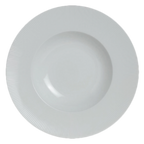 Thumbnail image #1 for Steelite International Rene Ozorio, Sonata 6314P1017 Round Porcelain Winged-Rim Soup/Pasta Bowl, 8 oz, 9 in Case of 2 Dozen