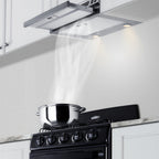 Thumbnail image #2 for Summit Commercial Summit Appliance HRTX24SS 24-Inch Under-Cabinet Retractable Range Hood, Stainless Steel, Recirculating