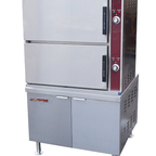 Thumbnail image #5 for Southbend (Middleby) Southbend Steam SCX-16-SB 2-Compartment Steam Coil Convection Steamer with Cabinet Base, 8 Pans per Compartment