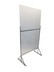 Thumbnail image #4 for Channel Manufacturing Freestanding Social Distancing Divider with Clear Acrylic Panel, 36 x 70 Inches