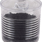 Thumbnail image #1 for JB Prince Solia RB124 2 2 oz Transparent Plastic Disposable Bowl with Lid