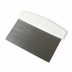 Thumbnail image #1 for Libertyware WP-DS63 Dough Scraper, 6" x 3", Stainless Steel Blade, Plastic Handle, White Case of 120