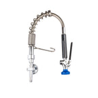 Thumbnail image #1 for Fisher 76128 Mini Pre-Rinse Unit, Spring-Style, 10-Inch Riser, 15-Inch Hose, Stainless Steel