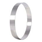 Thumbnail image #2 for Matfer Bourgeat 371201 Round Bottomless Entremets Ring, 4-1/4" ID x 1-3/8"H, Stainless Steel