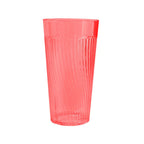 Thumbnail image #1 for Thunder Group Belize PLPCTB312RD 12 oz Red Swirl Polycarbonate Tumbler Case of 4 Dozen