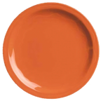Thumbnail image #1 for Libbey Cantina 903034010 9-Inch Round Porcelain Plate, Cayenne