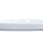 Thumbnail image #2 for Cal-Mil 26150-6-15 Round Melamine Plate, 6" Diameter, White Case of 6