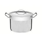 Thumbnail image #1 for Tramontina USA, Inc. 62625-240 8 Qt Stainless Steel Stock Pot with Lid, Induction Ready, Tri-Ply Base