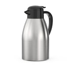 Thumbnail image #1 for Thunder Group ASCS219 Insulated Stainless Steel Coffee Server, 64 oz, Push-Button Top, Black Handle Case of 6