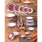 Thumbnail image #2 for Thunder Group Longevity 5108TR Deep Melamine Bowl, 34 oz, 8 in Diameter Case of 8 Dozen