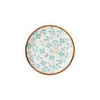 Thumbnail image #1 for Steelite International Steelite Performance, Simplicity 18020568 Round Alumina Vitrified China Plate, 6 in, Impressions Flora Aqua 1 Dozen