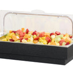 Thumbnail image #2 for Cal-Mil Classic 28501-1220-13 Cold Food Pan, 13" x 21" x 11.5"H, ABS Plastic, Black