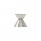 Thumbnail image #1 for CAC China JG50-100 Stainless Steel Jigger, 1/2 oz x 1 oz, Rolled Edge Case of 300