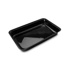 Thumbnail image #1 for Steelite Delfin, Supermarket DFBRC151210 Rectangular Acrylic Market Tray, Black, 15 x 12 x 1.25 in, 1.25 gal