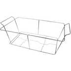 Thumbnail image #1 for Thunder Group SLRCF511 Wire Chafing Stand for Full-Size Aluminum Foil Tray, Chrome-Plated, Dual-Sided Handles Case of 10
