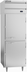 Thumbnail image #5 for Beverage-Air P-Series Standard-Depth One-Section Pass-Thru Reach-In Refrigerator, Top-Mount Self-Contained, Half Solid Doors, 22.9 Cu. Ft.