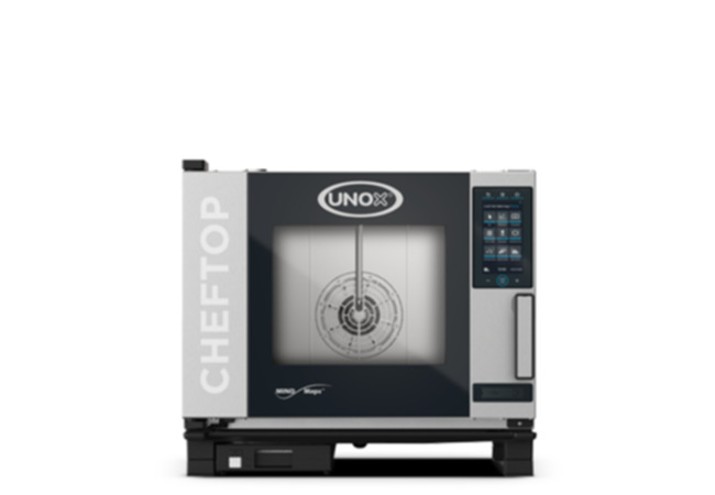 Product image #5 for UNOX ChefTop MIND.Maps Plus 5-Pan Gas Countertop Combi Oven/Steam Oven