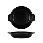 Thumbnail image #1 for Tuxton China Florence DBN-1453 Round Au Gratin Dish, 7.75"W x 10.5"D x 7.75"H, 14.5 oz capacity, ceramic construction, coloured finish, chip 1 Dozen