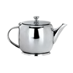 Thumbnail image #1 for Libbey Belle II 73059 22 oz 18/8 Stainless Steel Teapot with Handle and Hinged Lid