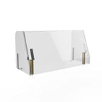 Thumbnail image #1 for Steelite Mogogo, Modular MGCIAN08XBXX Buffet Breath Guard, 71"W x 28-3/4"D x 35-1/2"H, High Profile, Acrylic, 2 End Panels