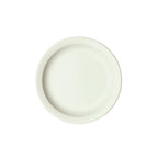 Thumbnail image #1 for Winco BPR-825NR-AW Porcelain Plate, 8-1/4-Inch Round, Narrow Rim, American White Case of 3 Dozen
