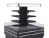 Thumbnail image #5 for Turbo Air 47-1/8-Inch Wide 23.7 Cu. Ft. Open Flat 3-Tier Self-Serve Island Refrigerated Merchandiser, Black, Self-Contained