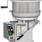Thumbnail image #1 for Gold Medal Products 2183-00-210 Fudge Cooker/Mixer, 8 lb Batch, Left-Hand Dump, Membrane Keypad, 2-Line Digital Display