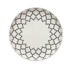 Thumbnail image #1 for Libbey Samira 109987 6-1/2" Round China Plate, Stacking, White Combo