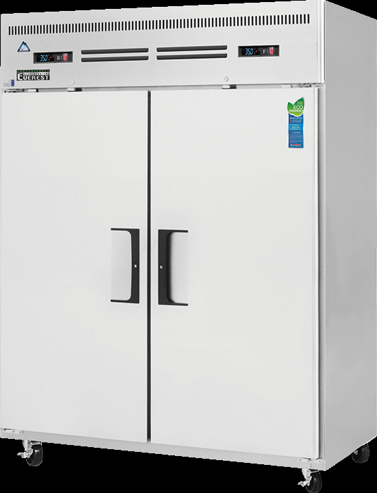 Product image #5 for Everest Refrigeration ESWRF2 Two-Section Dual Temperature Reach-In Refrigerator/Freezer Combo, 59-Inch Wide, Top-Mount Compressor