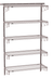 Thumbnail image #4 for Metro SmartWall Tall Wall-Mounted Shelving Starter Kit, 5 Wire Shelves
