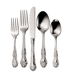 Thumbnail image #2 for 1880 Hospitality Rosewood by Oneida® B990FSLF Salad Fork, 6-1/4", Floral Handle, 18/0 Stainless Steel Pack of 3 Dozen