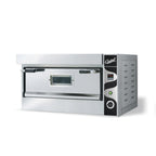 Thumbnail image #1 for Fiero (Formerly Forza Forni) Castelli SPB/3 Electric Single-Deck Pizza Oven, Refractory Stone Hearth, Stainless Steel Exterior