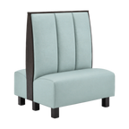 Thumbnail image #1 for ATSMFG ATS AT&S-ADD-K48-3CH GR6 Kevin Deuce Booth, single, 30" long x 48" high, 3-channel back, removable sinuous spring seat with connecting links