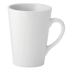 Thumbnail image #1 for Tableware Solutions USA Pure White PWT00981 White China Coffee Mug, 8.5 oz, C-Handle Case of 36