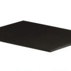 Thumbnail image #1 for Cal-Mil 24407-1012-13 Rectangular Melamine Serving Tray, Black, 10.75"W x 13.5"D x 0.5"H Case of 6