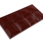 Thumbnail image #2 for Matfer Bourgeat 380239 8-Square Bar Chocolate Mold Sheet, 3 Cavities