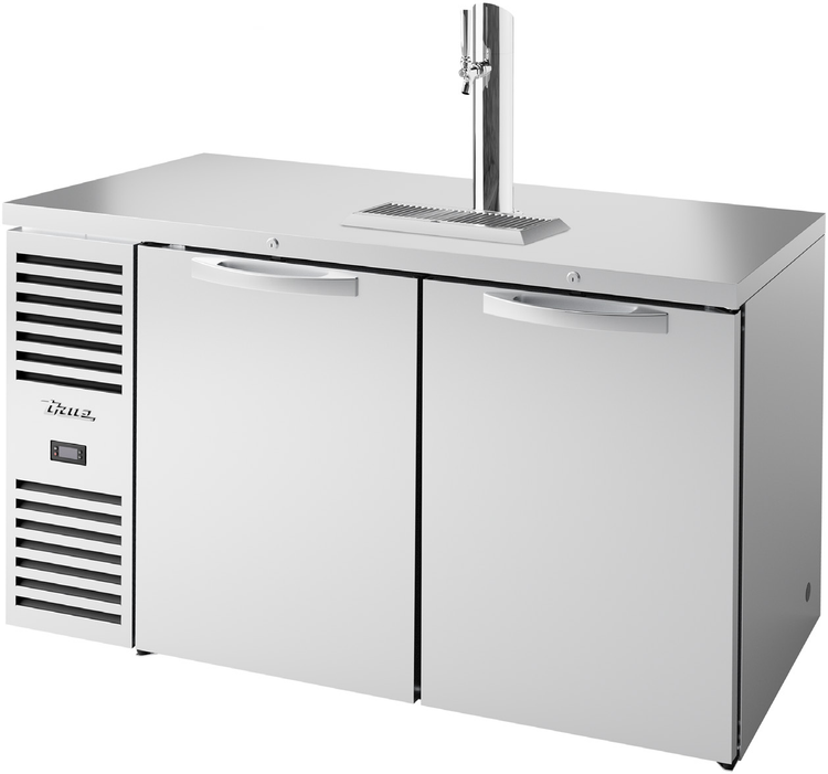 Product image #5 for 60-Inch Two-Section Refrigerated Draft Bar Cooler with Single-Faucet Beer Column