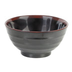 Thumbnail image #1 for Thunder Group Tenmoku 5765TM 32 oz Melamine Soup Bowl, 6-3/4" Diameter Case of 3 Dozen