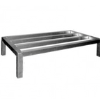 Thumbnail image #1 for GSW RA-1220 Aluminum Dunnage Rack, 12"L x 20"W x 8"H, 1000 lb. Capacity, All-Welded Case of 8