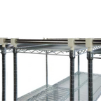Thumbnail image #1 for 1880 Hospitality Focus Foodservice FTST3 Track Tube Set, 3 ft, Set of 2 Case of 20
