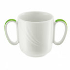 Thumbnail image #1 for Libbey Schonwald, Donna Senior 9185631-62941 2-Handle Stackable Porcelain Mug, 10-1/2 oz.