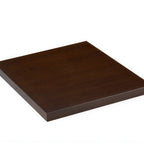 Thumbnail image #1 for ATSMFG ATS AT&S-W3030-DW Beech Wood Square Table Top, 30 x 30 in, 1-1/2 in Thick, Dark Walnut Finish