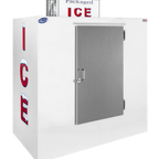 Thumbnail image #1 for Leer 3534301 Outdoor Ice Merchandiser, 65 cu. ft., Solid Door, Self-Contained Bottom-Mounted Refrigeration