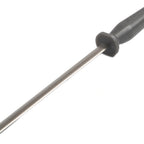 Thumbnail image #2 for JB Prince Z101 10-Inch Diamond Mesh Honing Steel, 1800 Grit, Black Plastic Handle